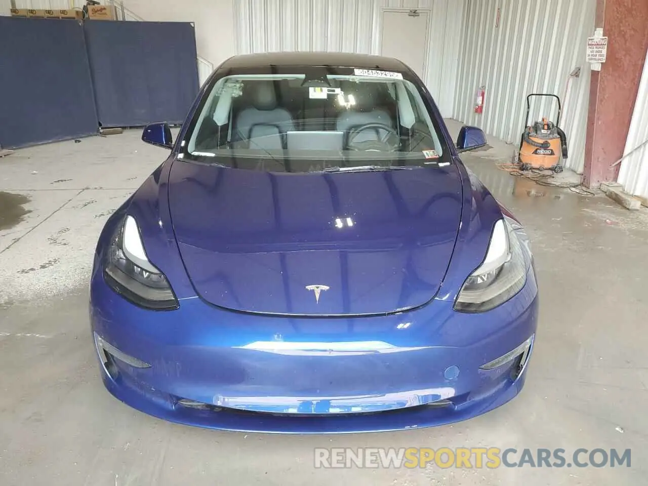 5 fotografías del automóvil dañado 5YJ3E1EA6NF371923 TESLA MODEL 3 2022