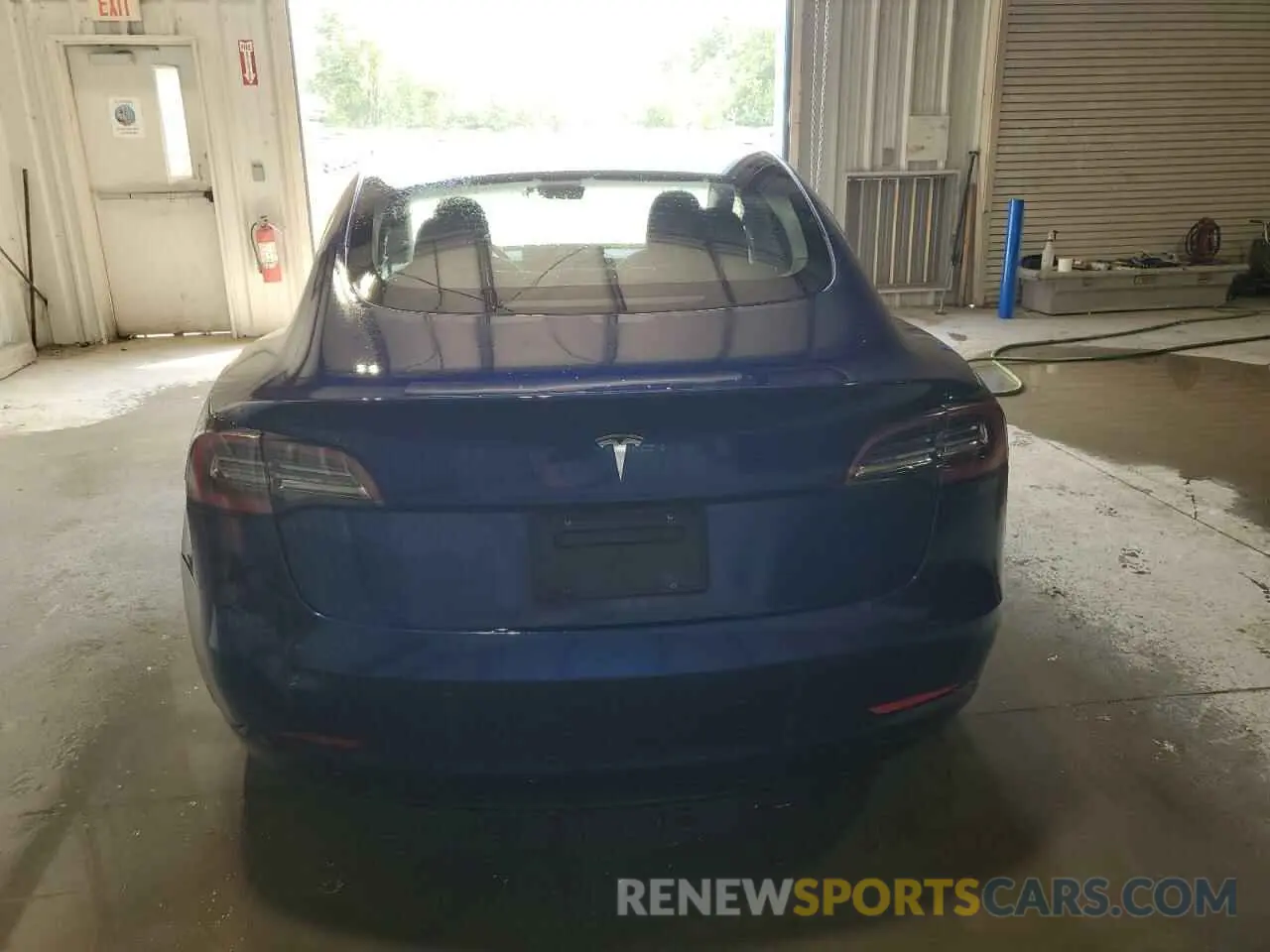 6 fotografías del automóvil dañado 5YJ3E1EA6NF371923 TESLA MODEL 3 2022