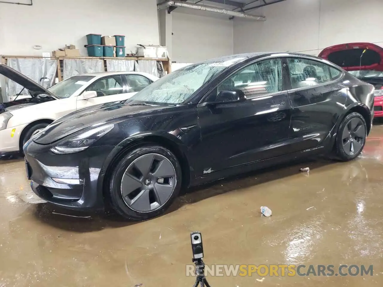 1 fotografías del automóvil dañado 5YJ3E1EA6NF372361 TESLA MODEL 3 2022