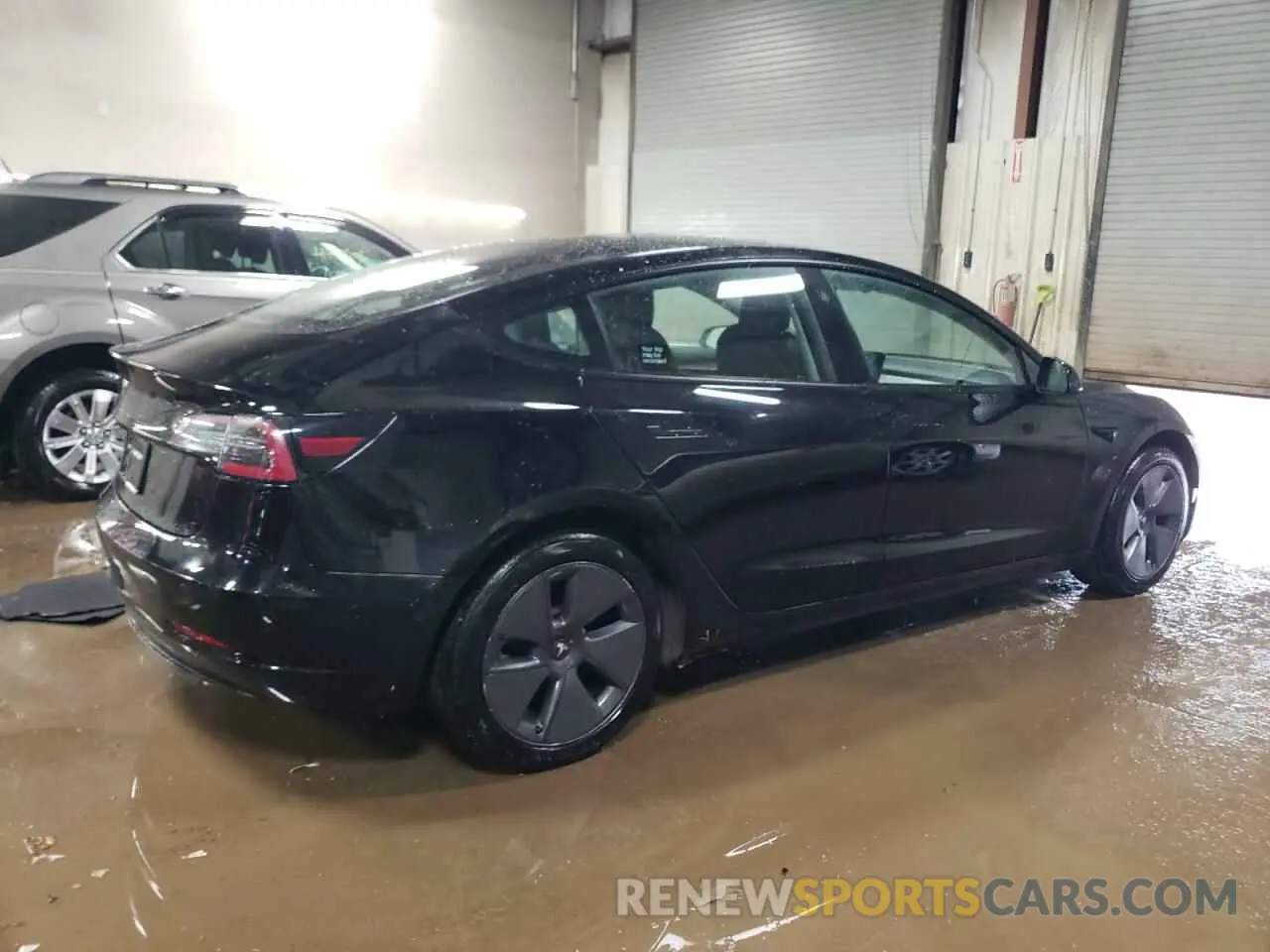 3 fotografías del automóvil dañado 5YJ3E1EA6NF372361 TESLA MODEL 3 2022
