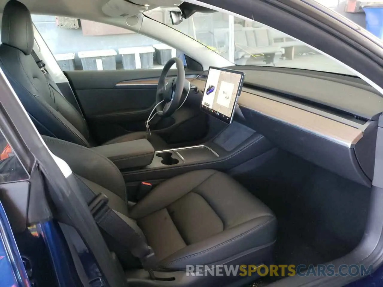 5 fotografías del automóvil dañado 5YJ3E1EA7NF142957 TESLA MODEL 3 2022