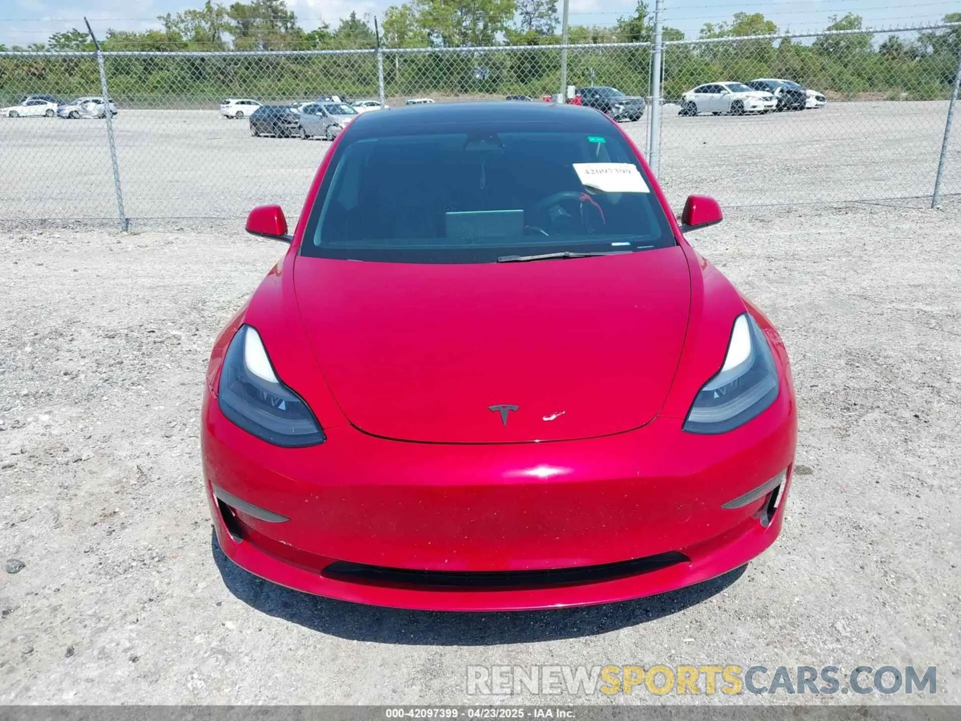 13 fotografías del automóvil dañado 5YJ3E1EA7NF152114 TESLA MODEL 3 2022