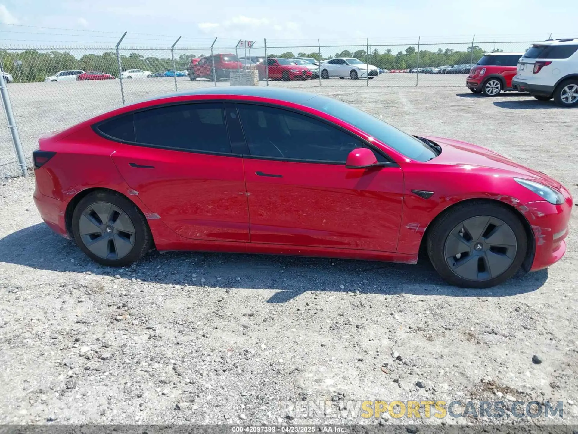 14 fotografías del automóvil dañado 5YJ3E1EA7NF152114 TESLA MODEL 3 2022