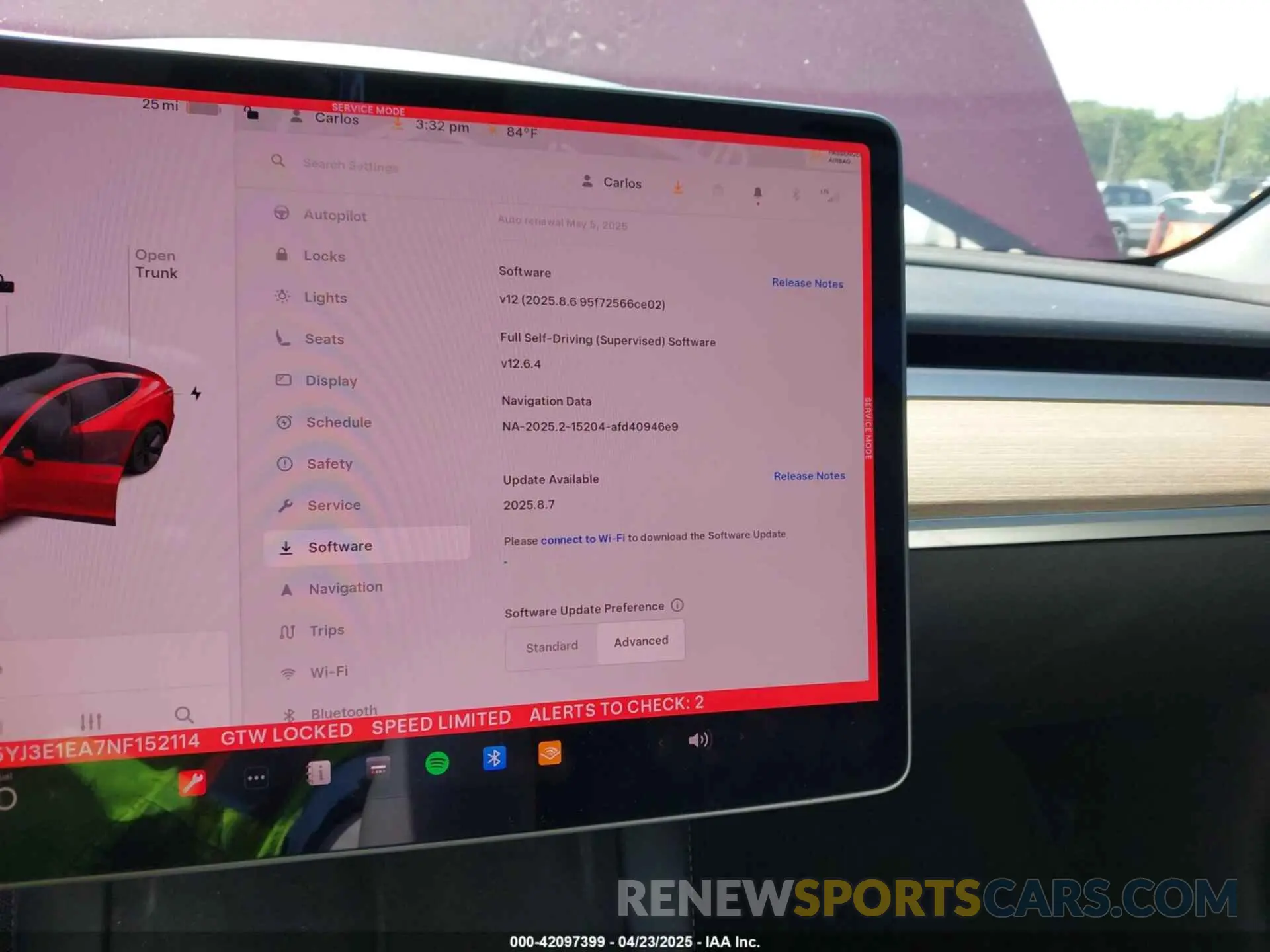 19 fotografías del automóvil dañado 5YJ3E1EA7NF152114 TESLA MODEL 3 2022