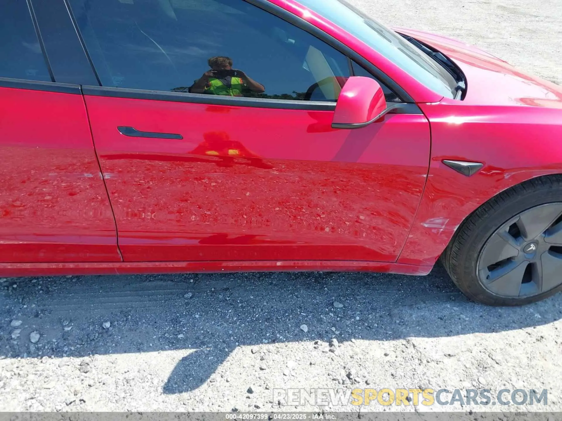 20 fotografías del automóvil dañado 5YJ3E1EA7NF152114 TESLA MODEL 3 2022