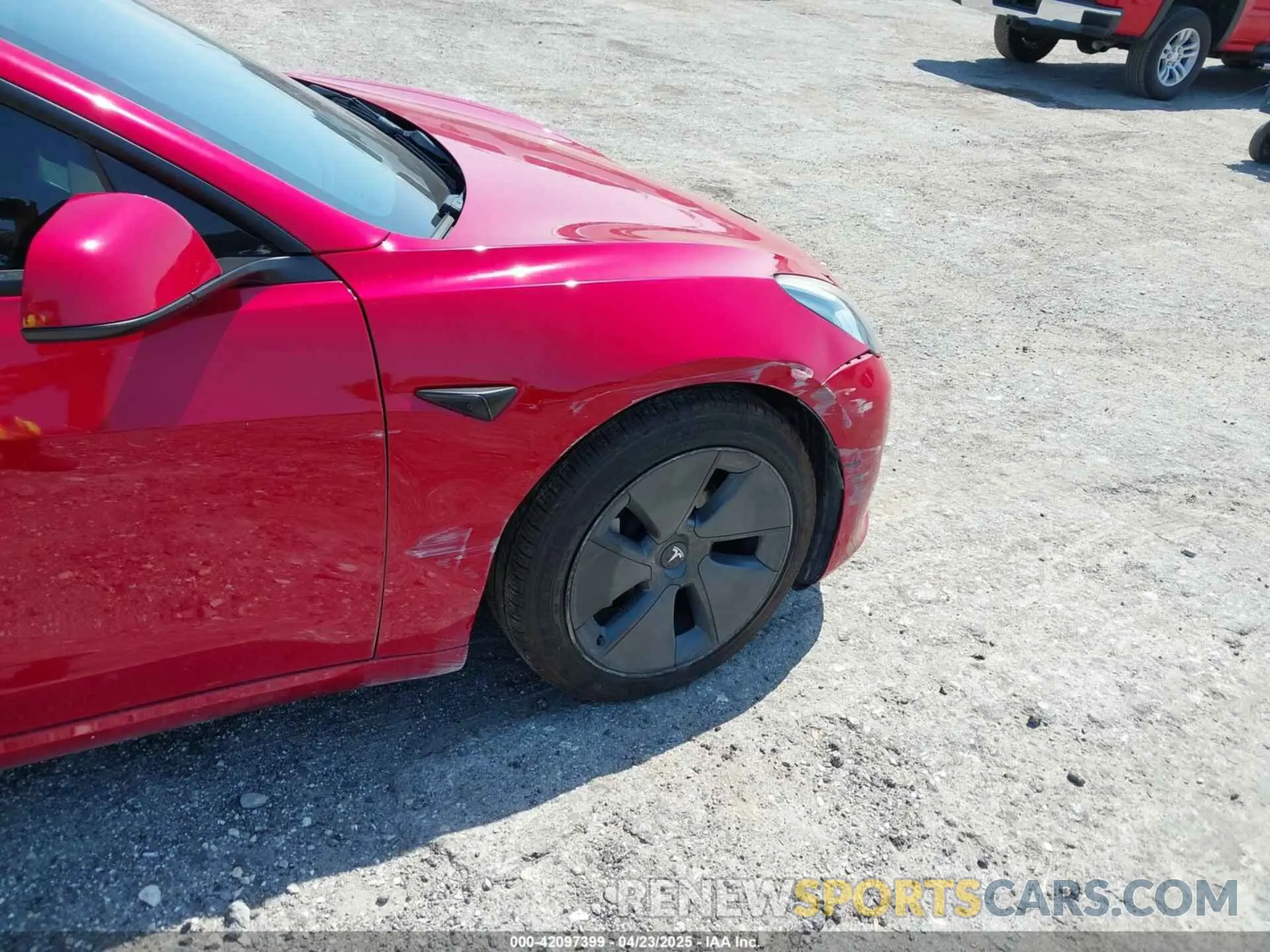6 fotografías del automóvil dañado 5YJ3E1EA7NF152114 TESLA MODEL 3 2022