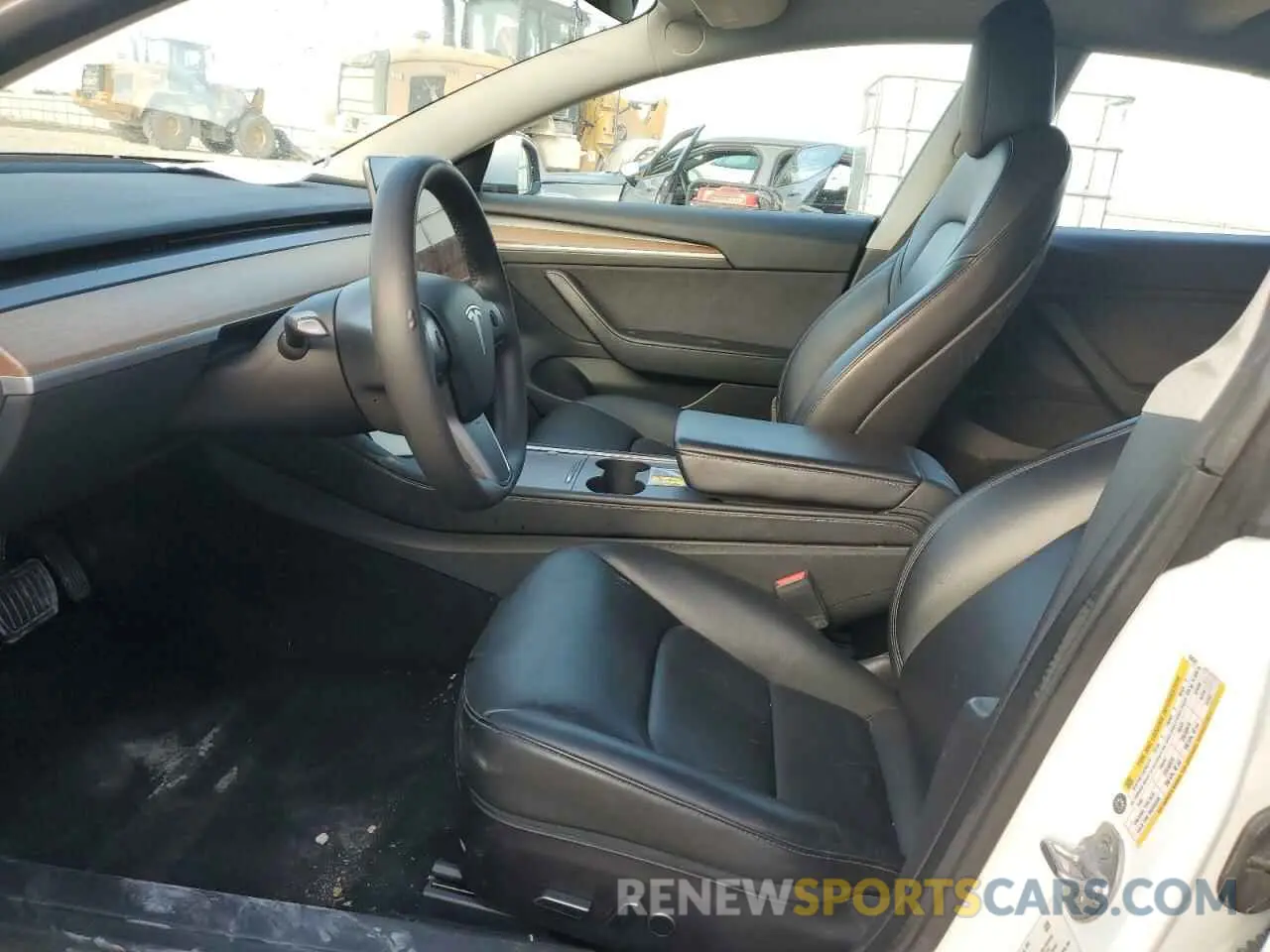 7 fotografías del automóvil dañado 5YJ3E1EA7NF184741 TESLA MODEL 3 2022