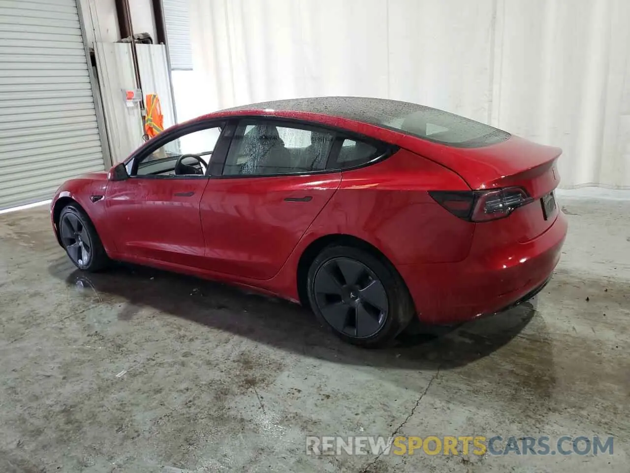 2 fotografías del automóvil dañado 5YJ3E1EA7NF185727 TESLA MODEL 3 2022