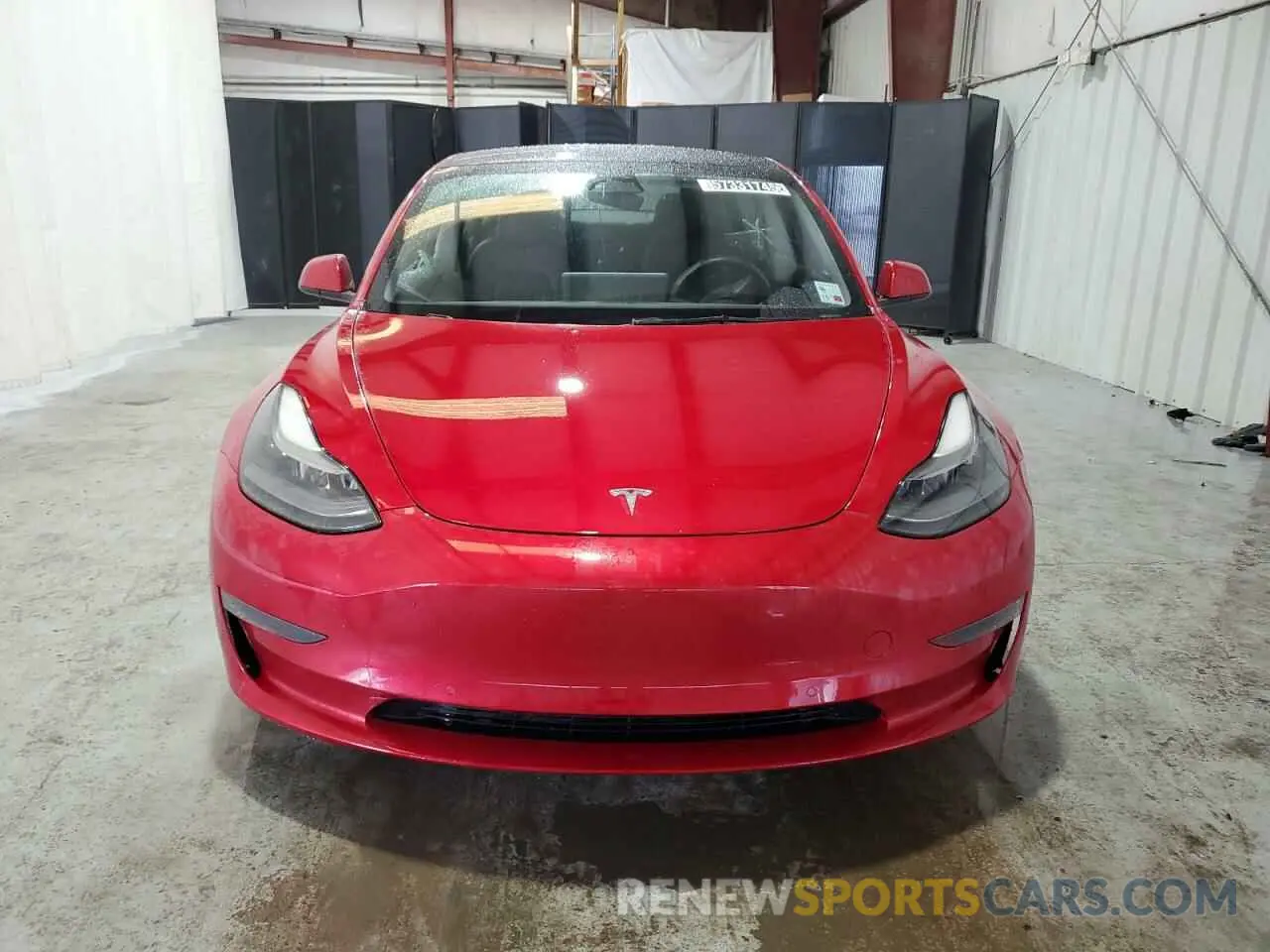 5 fotografías del automóvil dañado 5YJ3E1EA7NF185727 TESLA MODEL 3 2022
