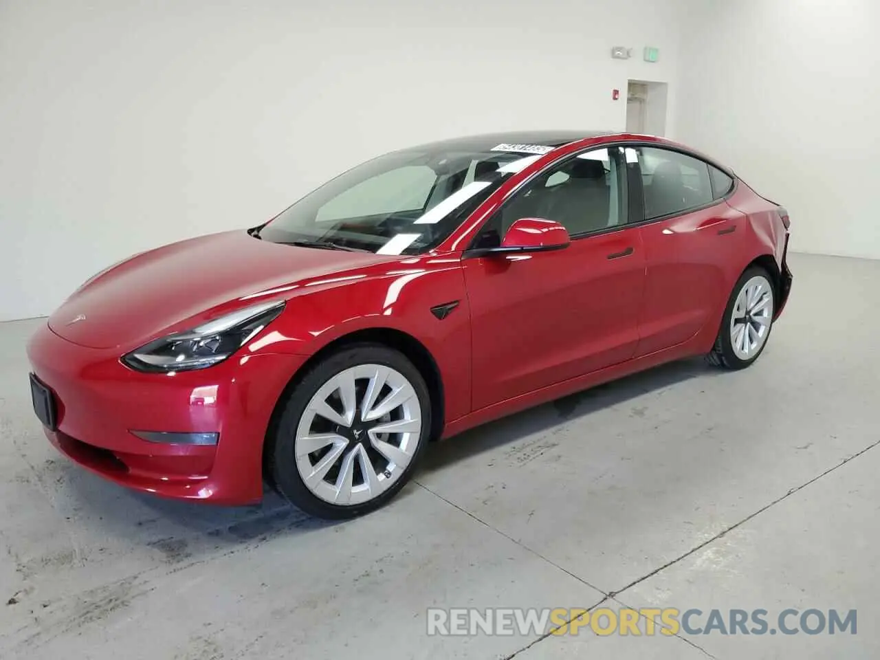 1 fotografías del automóvil dañado 5YJ3E1EA7NF188899 TESLA MODEL 3 2022