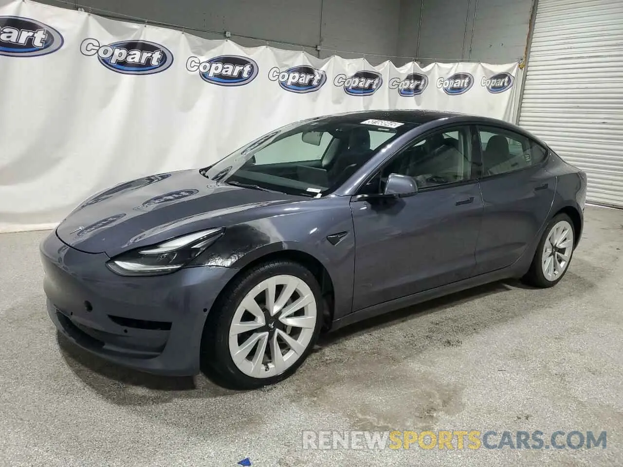 1 fotografías del automóvil dañado 5YJ3E1EA7NF191429 TESLA MODEL 3 2022