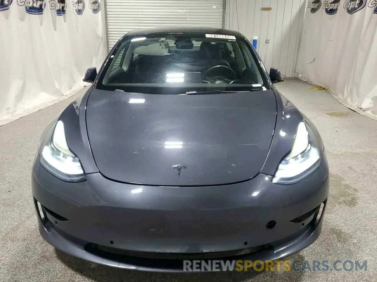 5 fotografías del automóvil dañado 5YJ3E1EA7NF191429 TESLA MODEL 3 2022