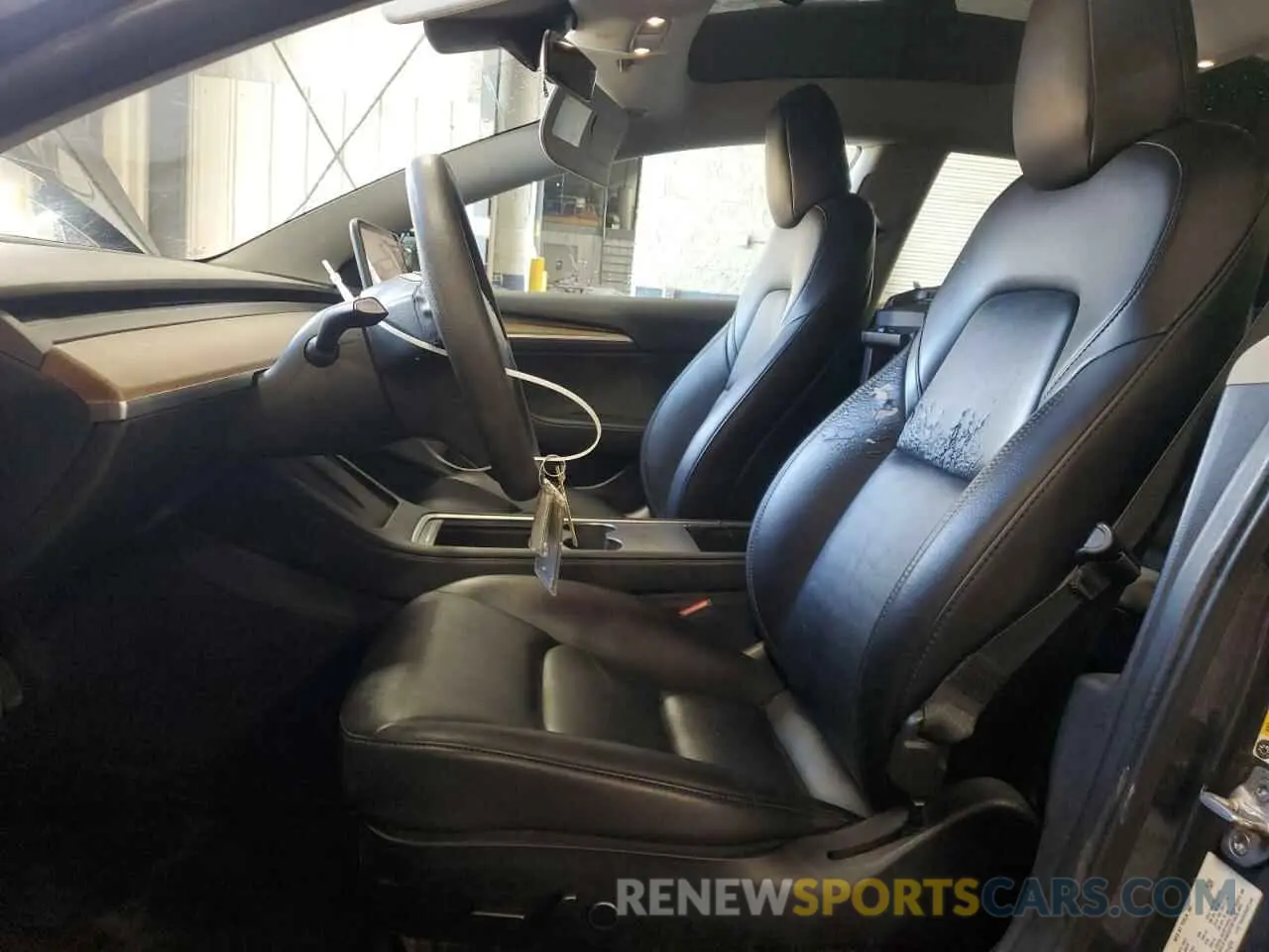 7 fotografías del automóvil dañado 5YJ3E1EA7NF191429 TESLA MODEL 3 2022