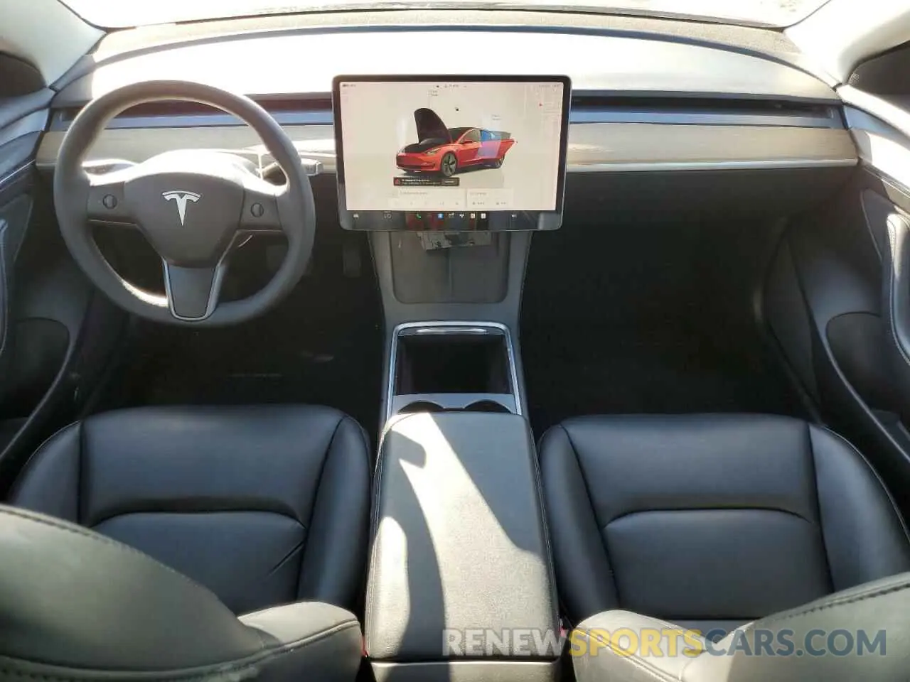 8 fotografías del automóvil dañado 5YJ3E1EA7NF191916 TESLA MODEL 3 2022