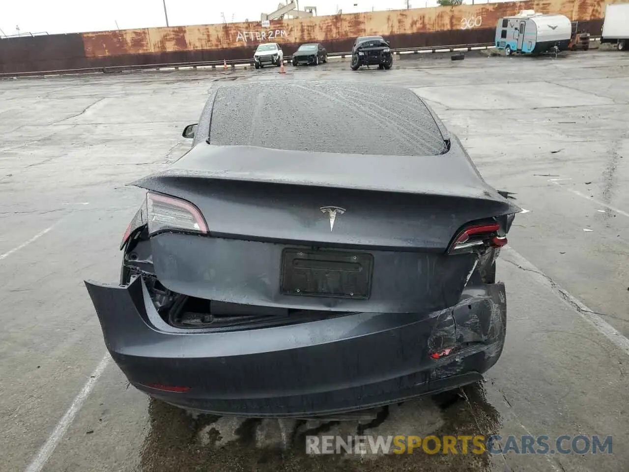 6 fotografías del automóvil dañado 5YJ3E1EA7NF209251 TESLA MODEL 3 2022