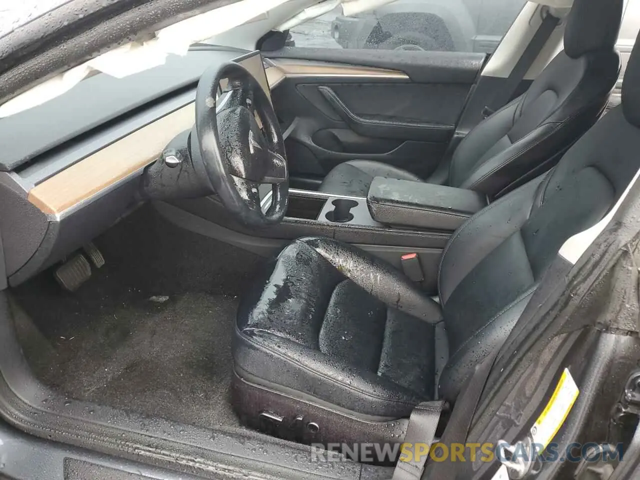 7 fotografías del automóvil dañado 5YJ3E1EA7NF209251 TESLA MODEL 3 2022