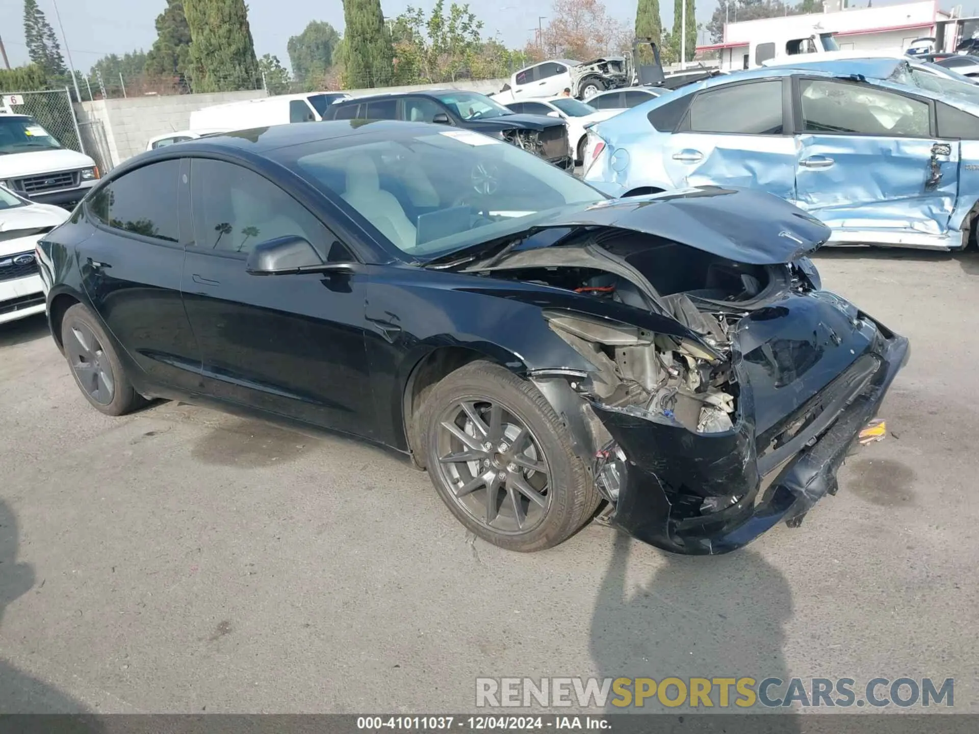 1 fotografías del automóvil dañado 5YJ3E1EA7NF248339 TESLA MODEL 3 2022