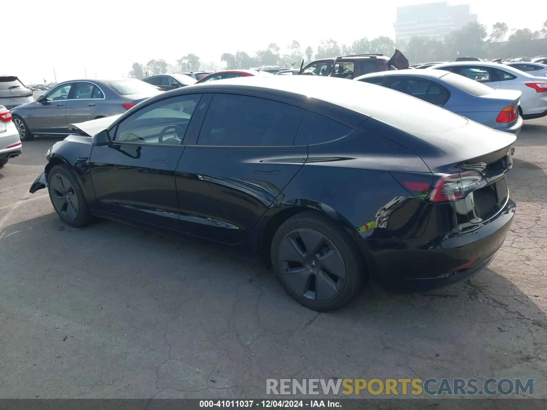 3 fotografías del automóvil dañado 5YJ3E1EA7NF248339 TESLA MODEL 3 2022