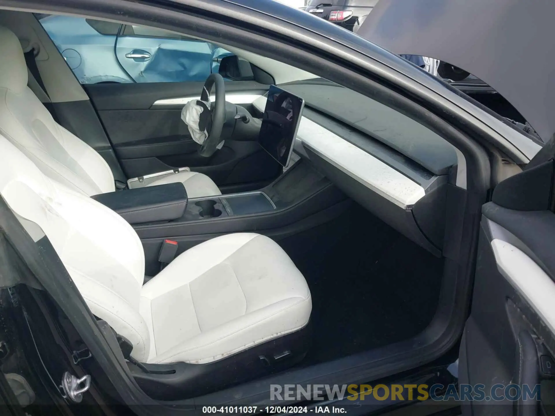5 fotografías del automóvil dañado 5YJ3E1EA7NF248339 TESLA MODEL 3 2022