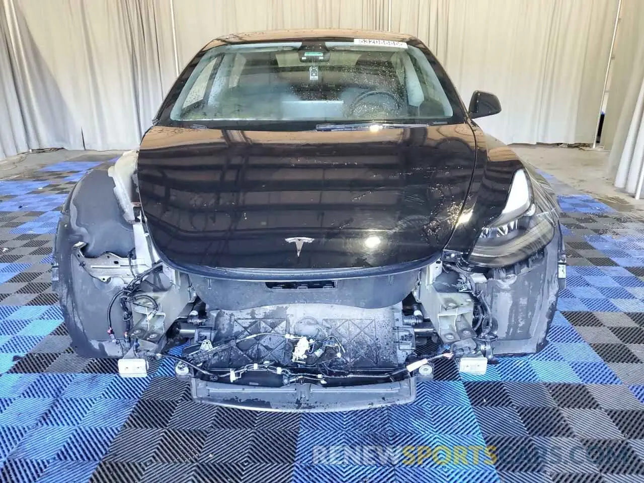 5 fotografías del automóvil dañado 5YJ3E1EA7NF287044 TESLA MODEL 3 2022