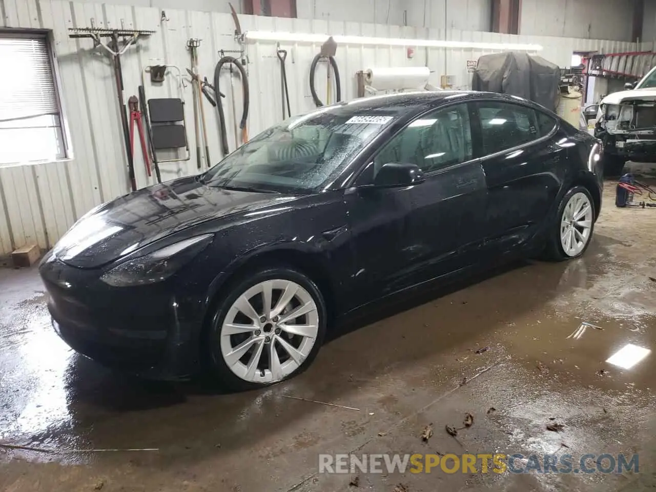 1 fotografías del automóvil dañado 5YJ3E1EA7NF288808 TESLA MODEL 3 2022