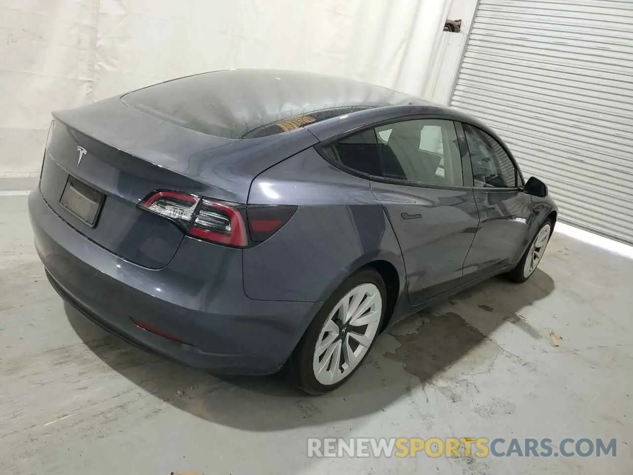 3 fotografías del automóvil dañado 5YJ3E1EA7NF289487 TESLA MODEL 3 2022