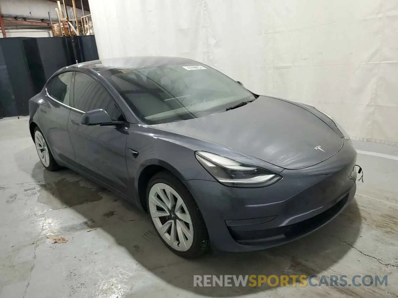 4 fotografías del automóvil dañado 5YJ3E1EA7NF289487 TESLA MODEL 3 2022