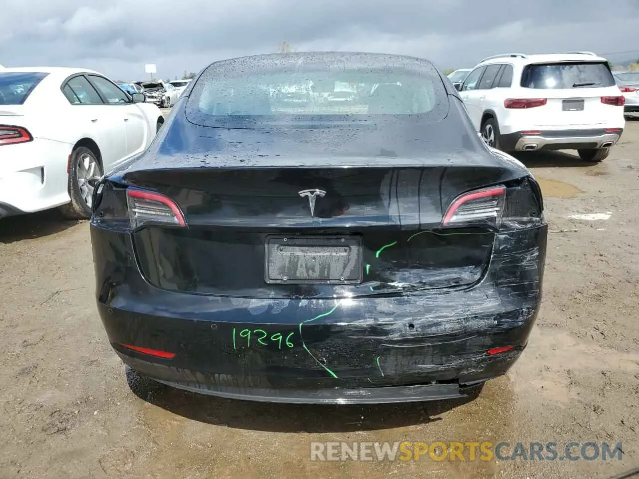 6 fotografías del automóvil dañado 5YJ3E1EA7NF289649 TESLA MODEL 3 2022