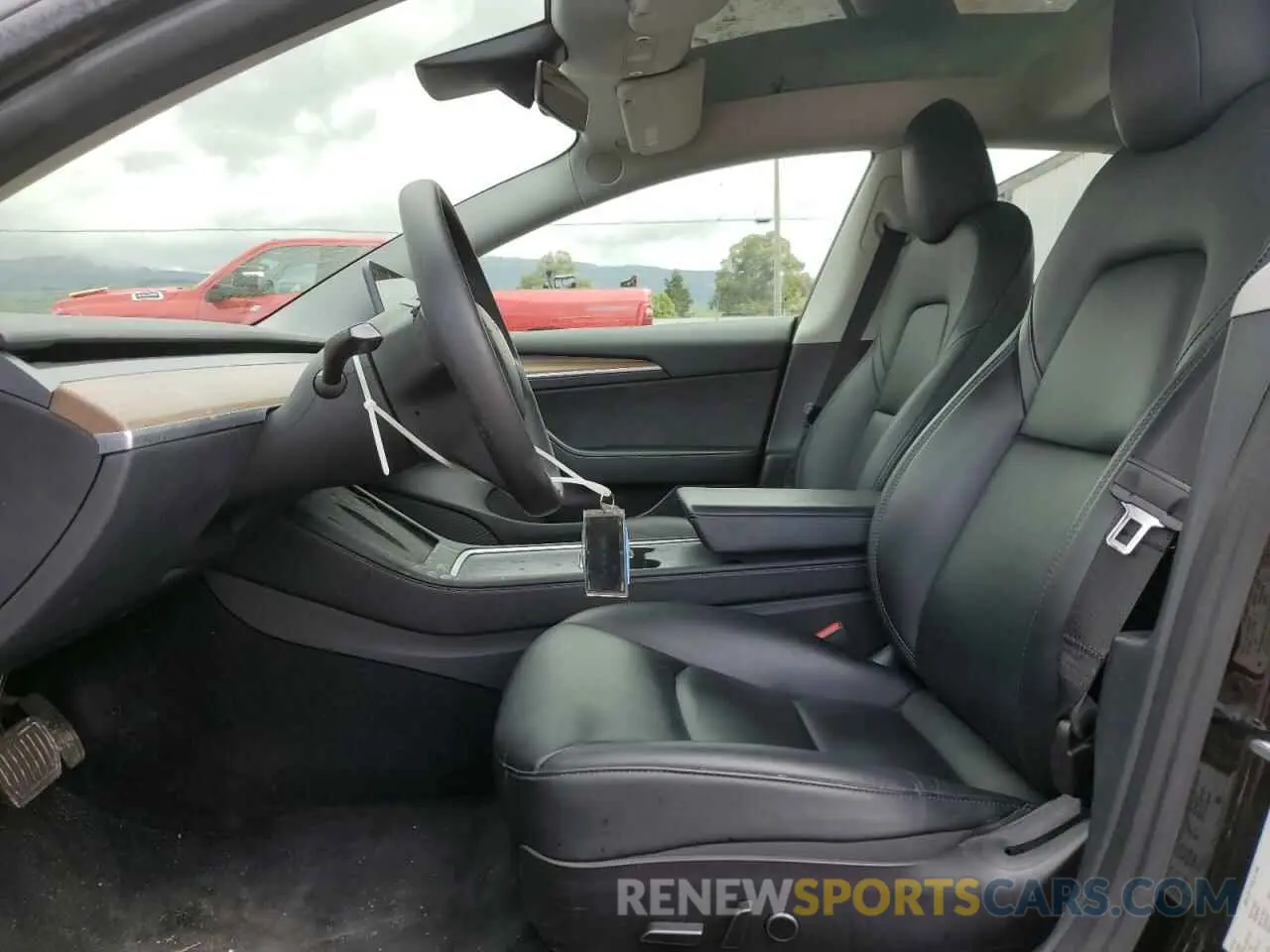 7 fotografías del automóvil dañado 5YJ3E1EA7NF289649 TESLA MODEL 3 2022