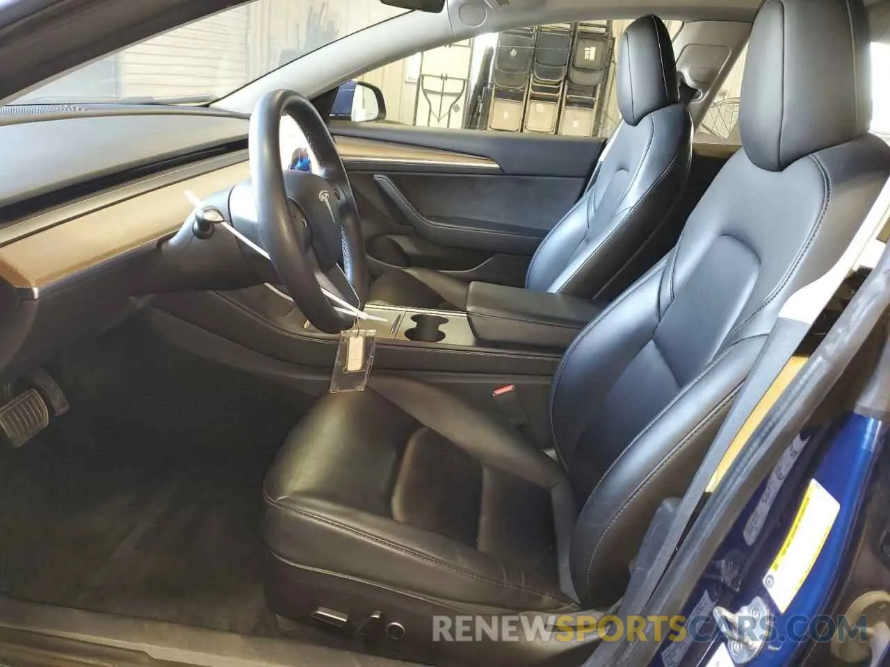 7 fotografías del automóvil dañado 5YJ3E1EA7NF303968 TESLA MODEL 3 2022