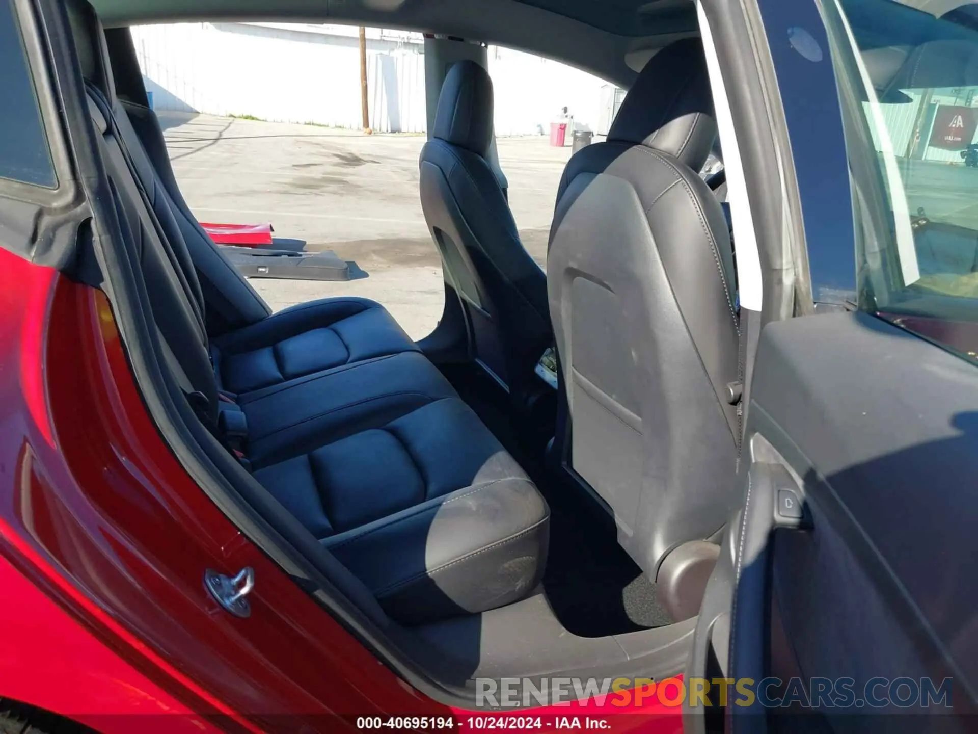 8 fotografías del automóvil dañado 5YJ3E1EA7NF338204 TESLA MODEL 3 2022