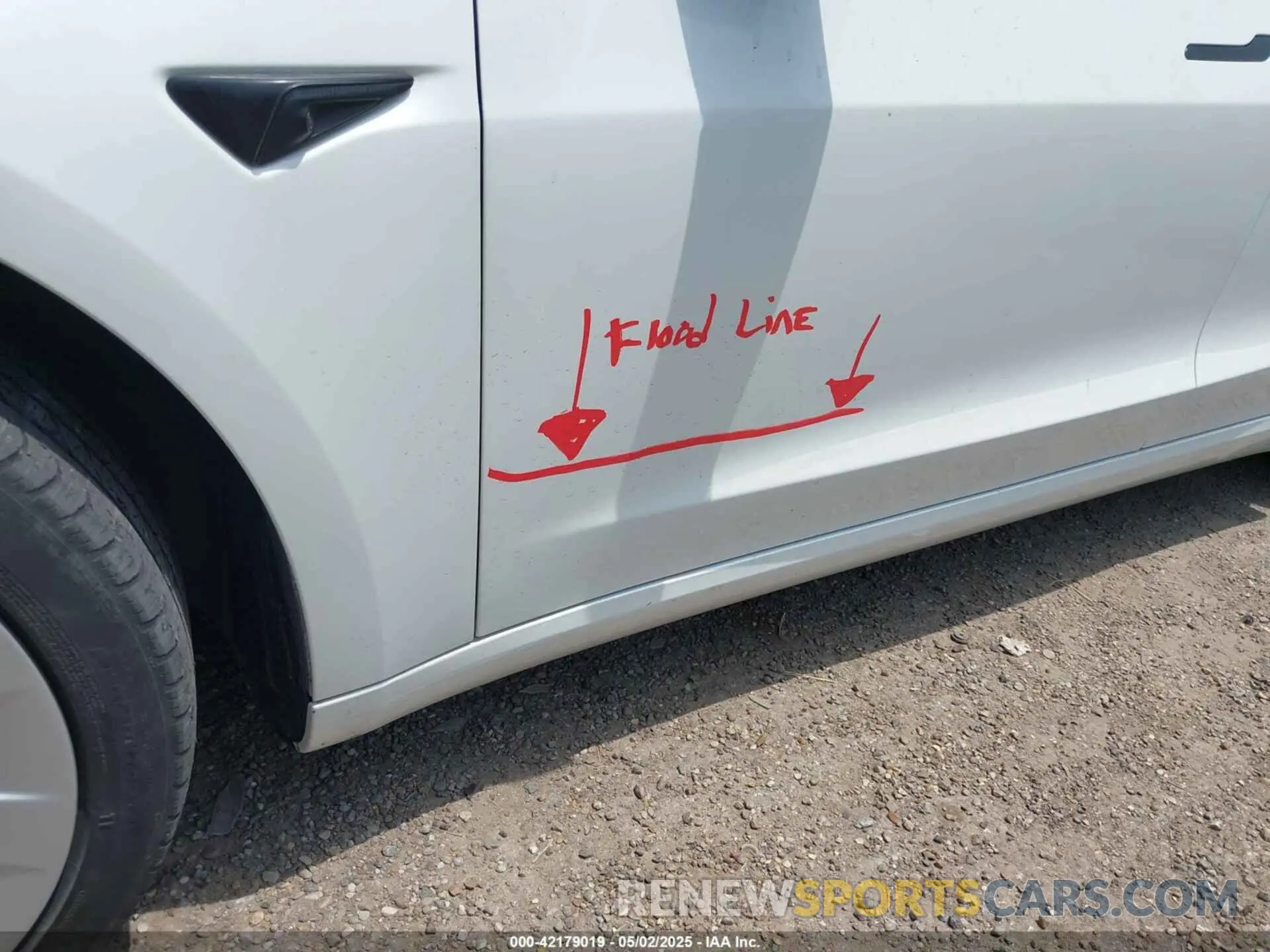 6 fotografías del automóvil dañado 5YJ3E1EA7NF338526 TESLA MODEL 3 2022