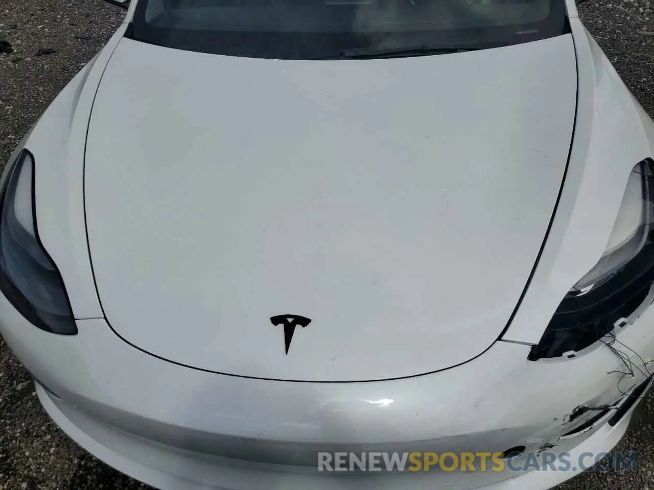11 fotografías del automóvil dañado 5YJ3E1EA7NF340759 TESLA MODEL 3 2022
