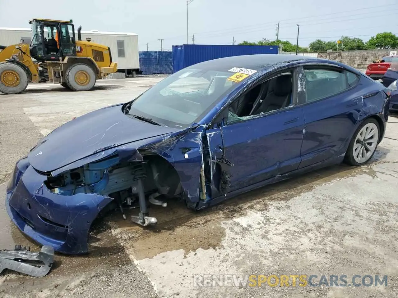 1 fotografías del automóvil dañado 5YJ3E1EA7NF368657 TESLA MODEL 3 2022