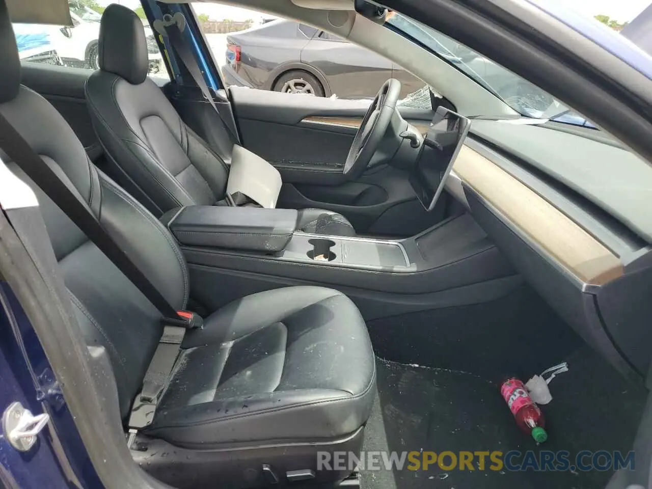7 fotografías del automóvil dañado 5YJ3E1EA7NF368657 TESLA MODEL 3 2022