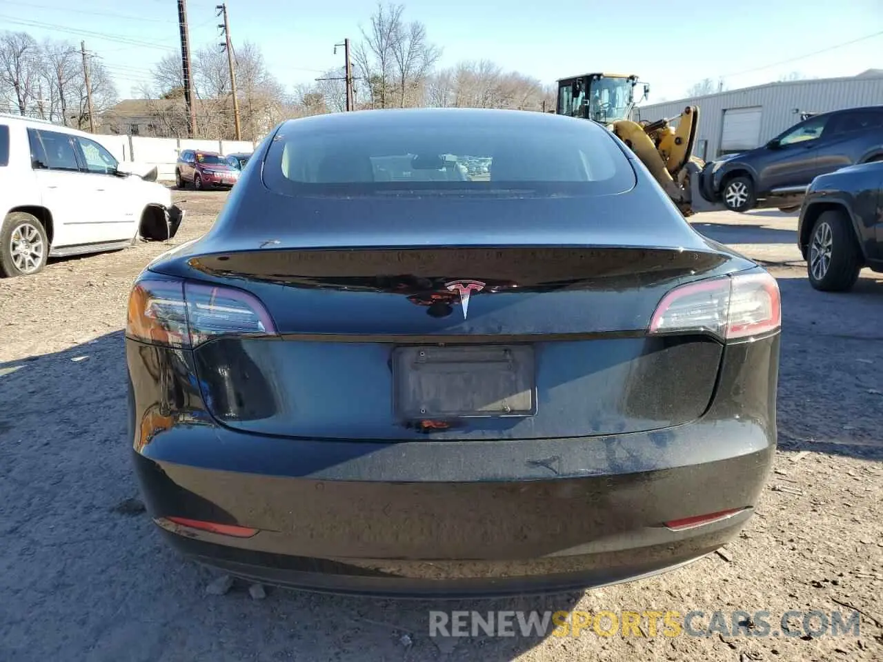 6 fotografías del automóvil dañado 5YJ3E1EA7NF368741 TESLA MODEL 3 2022