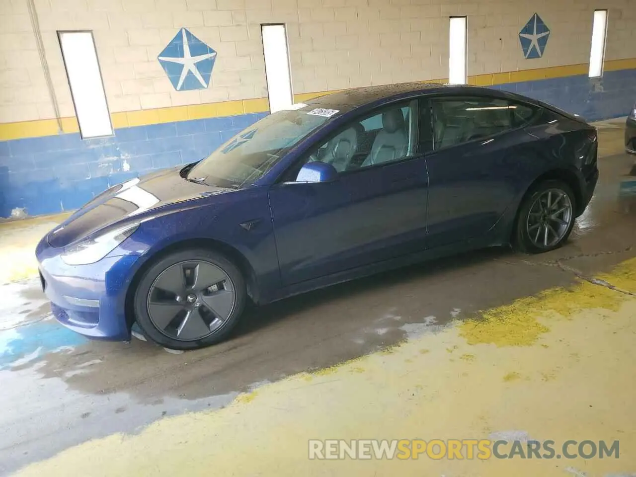 1 fotografías del automóvil dañado 5YJ3E1EA7NF370392 TESLA MODEL 3 2022
