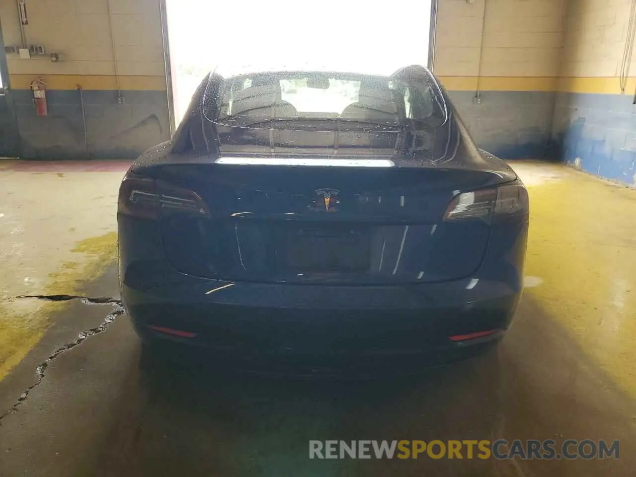 6 fotografías del automóvil dañado 5YJ3E1EA7NF370392 TESLA MODEL 3 2022