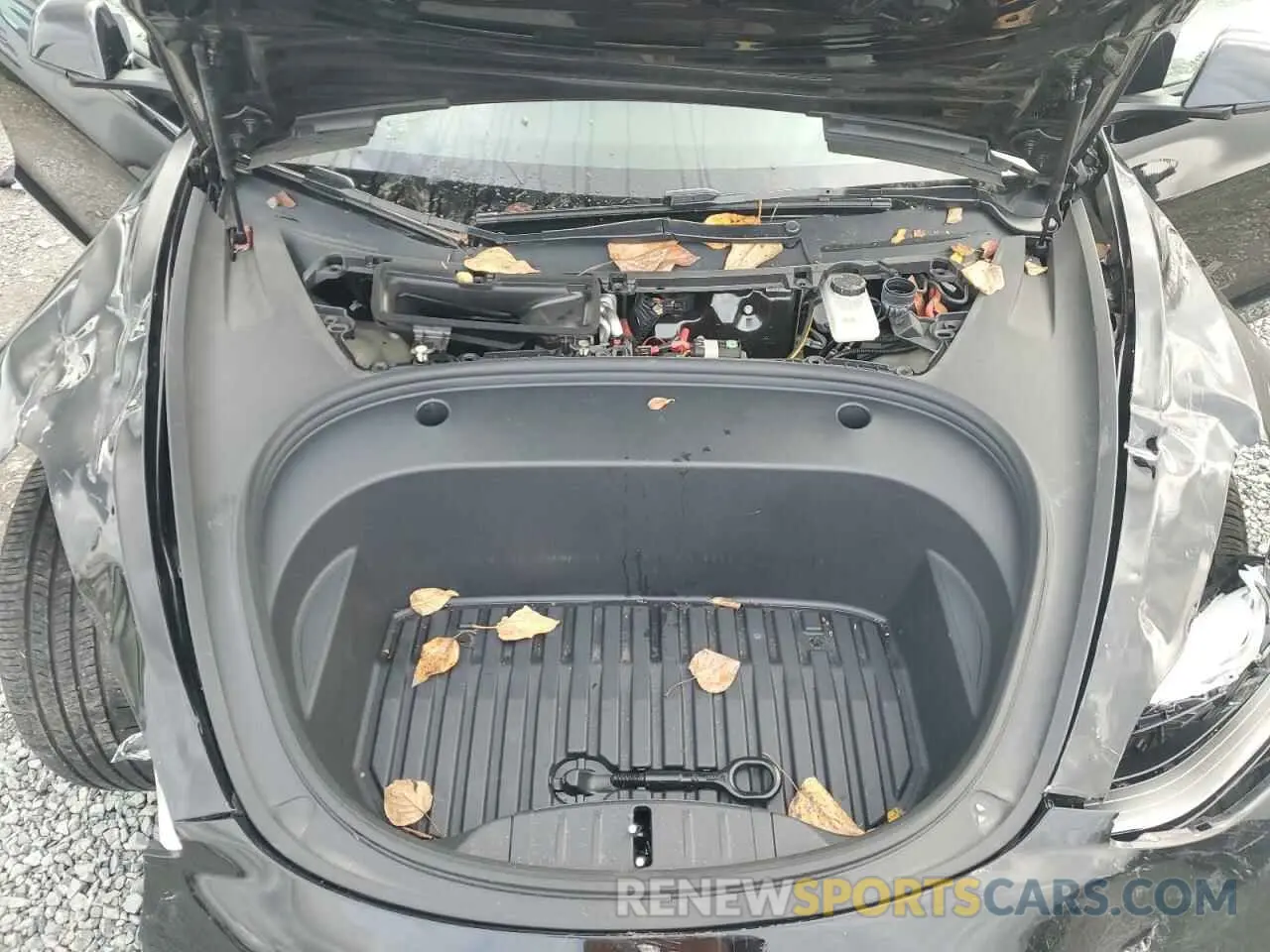 11 fotografías del automóvil dañado 5YJ3E1EA7NF371445 TESLA MODEL 3 2022