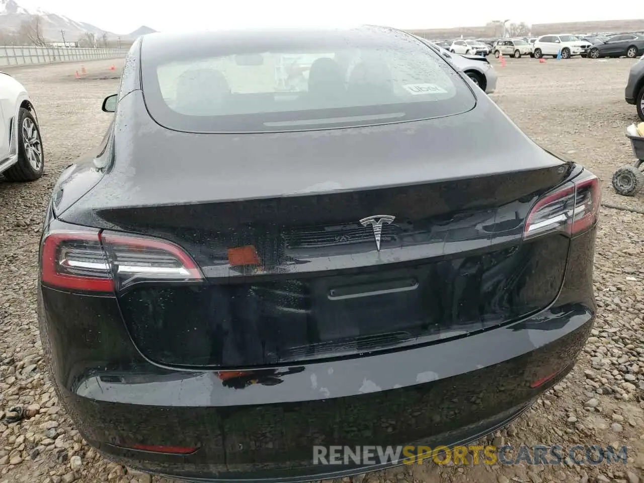 6 fotografías del automóvil dañado 5YJ3E1EA7NF371459 TESLA MODEL 3 2022