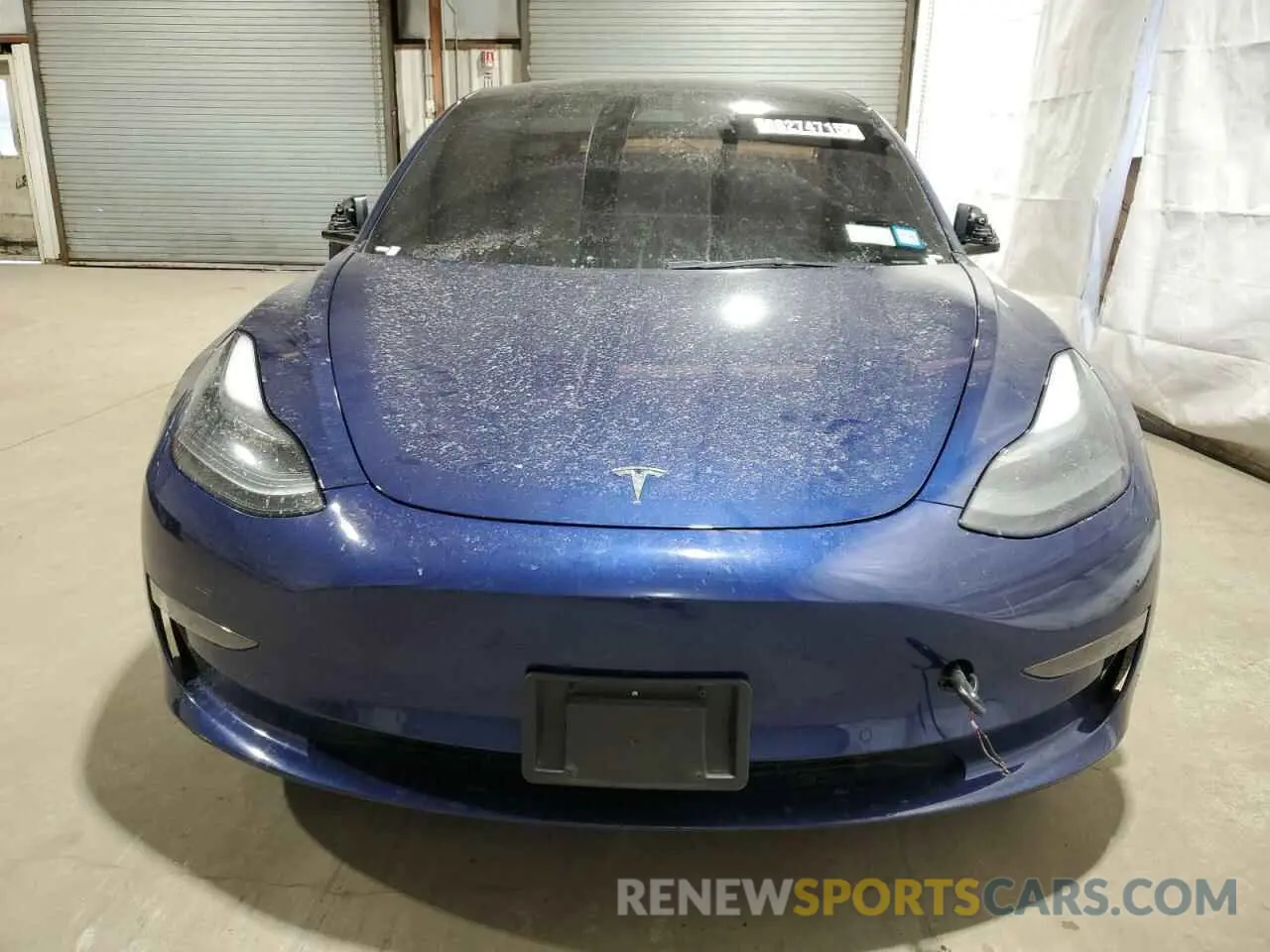5 fotografías del automóvil dañado 5YJ3E1EA7NF371932 TESLA MODEL 3 2022