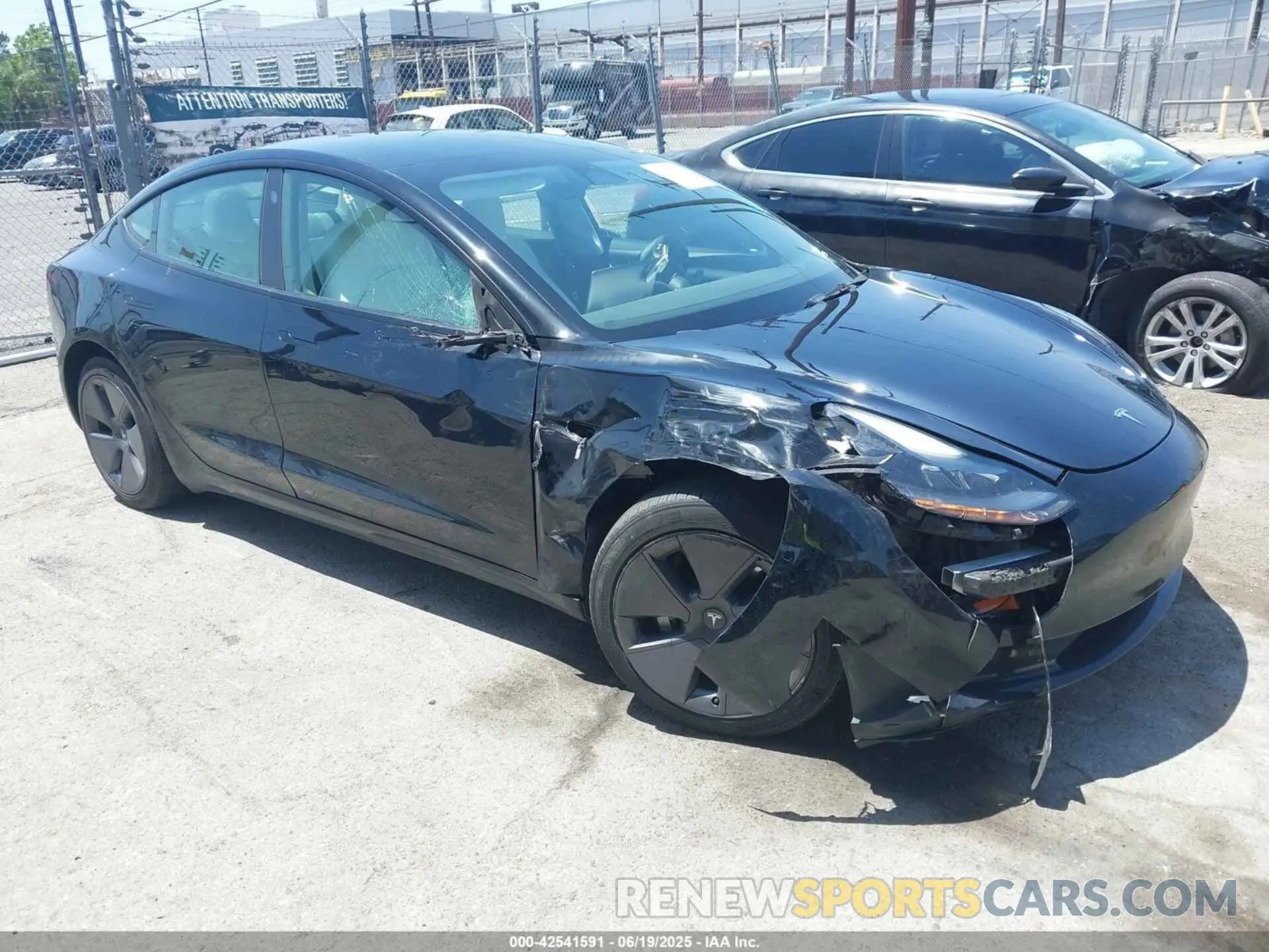 1 fotografías del automóvil dañado 5YJ3E1EA7NF373647 TESLA MODEL 3 2022