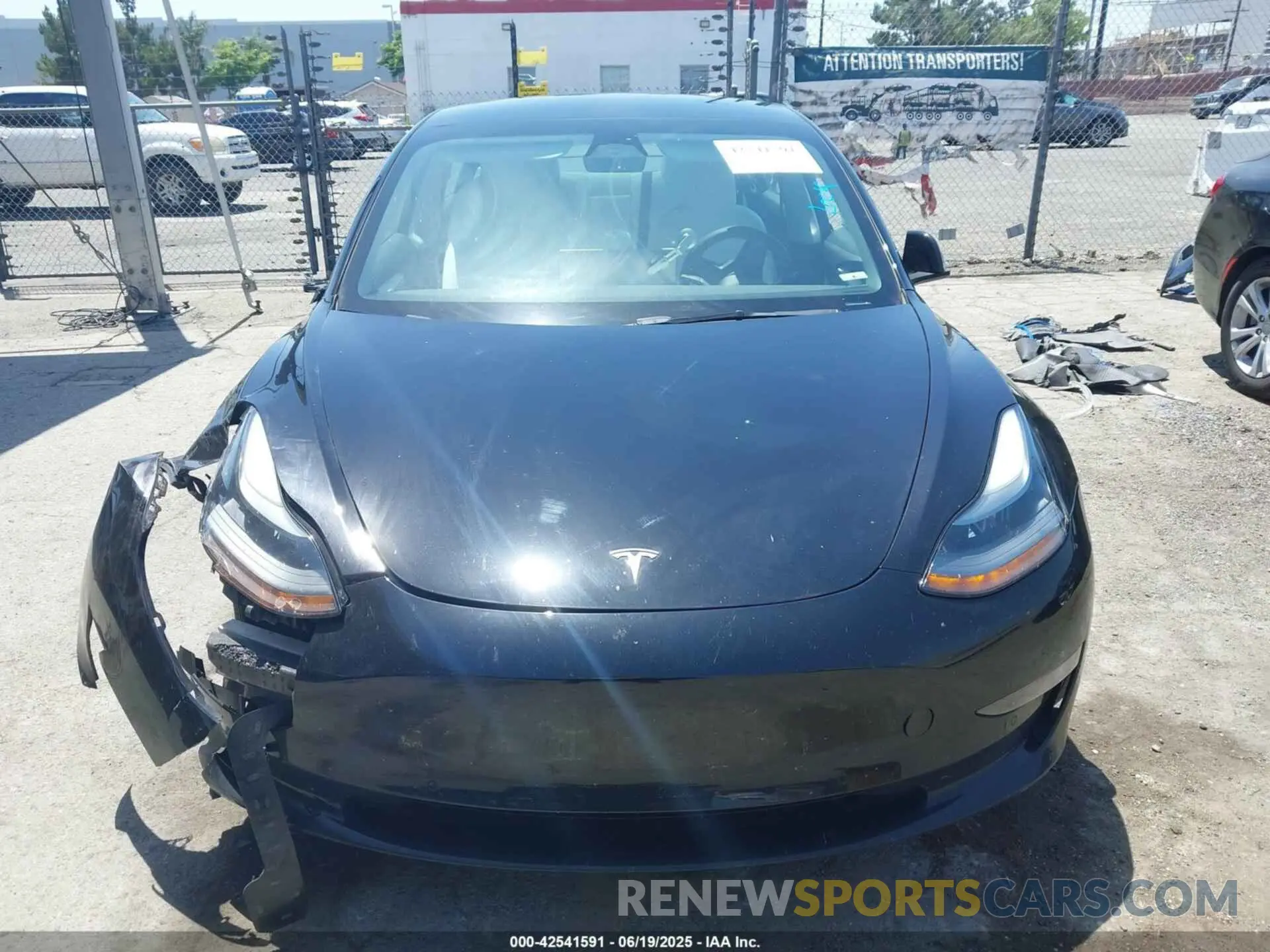 11 fotografías del automóvil dañado 5YJ3E1EA7NF373647 TESLA MODEL 3 2022