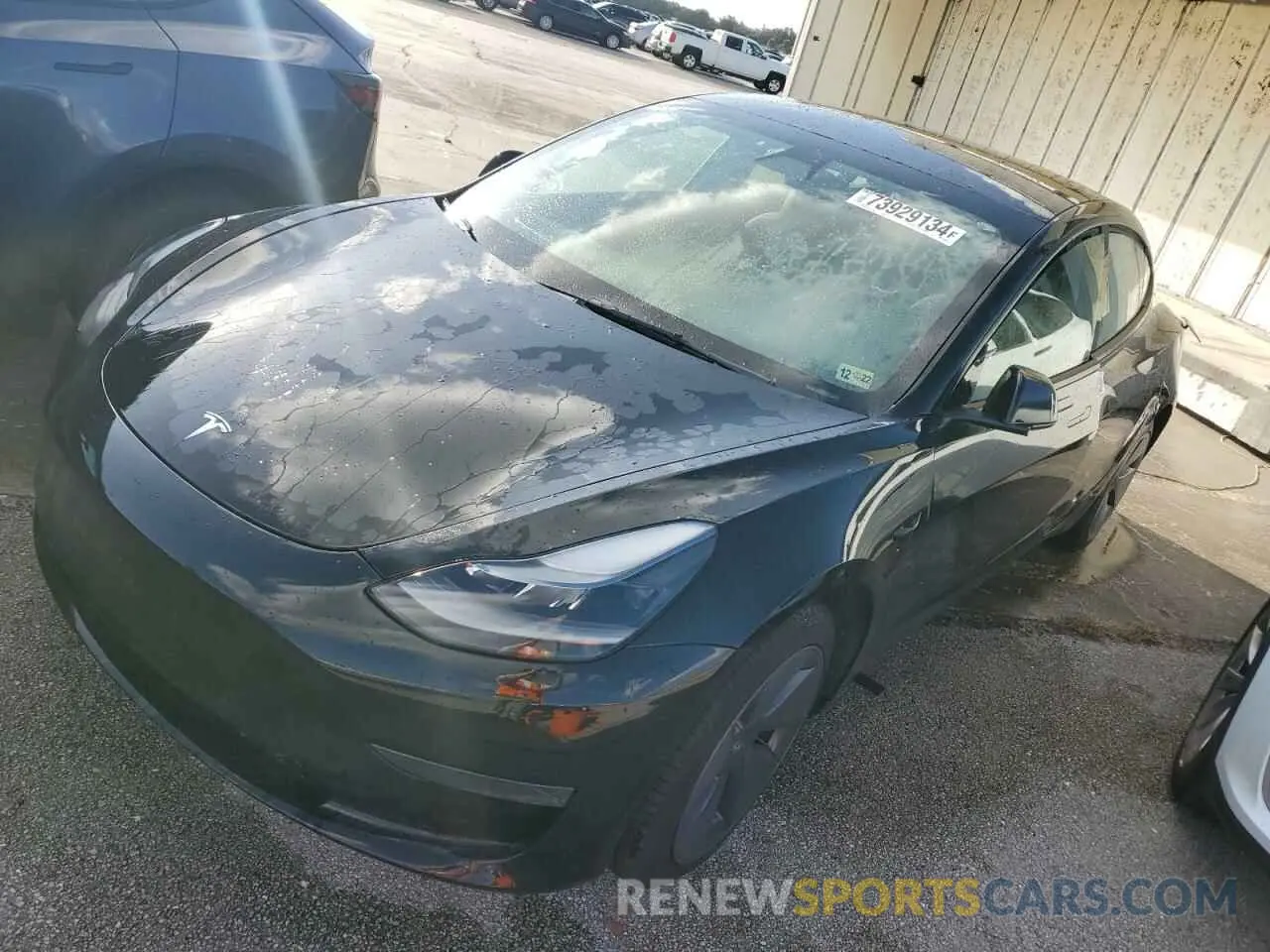 1 fotografías del automóvil dañado 5YJ3E1EA8NF120675 TESLA MODEL 3 2022