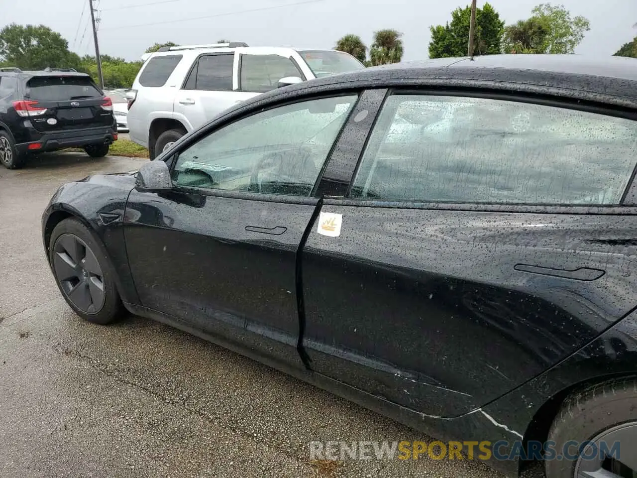12 fotografías del automóvil dañado 5YJ3E1EA8NF120675 TESLA MODEL 3 2022