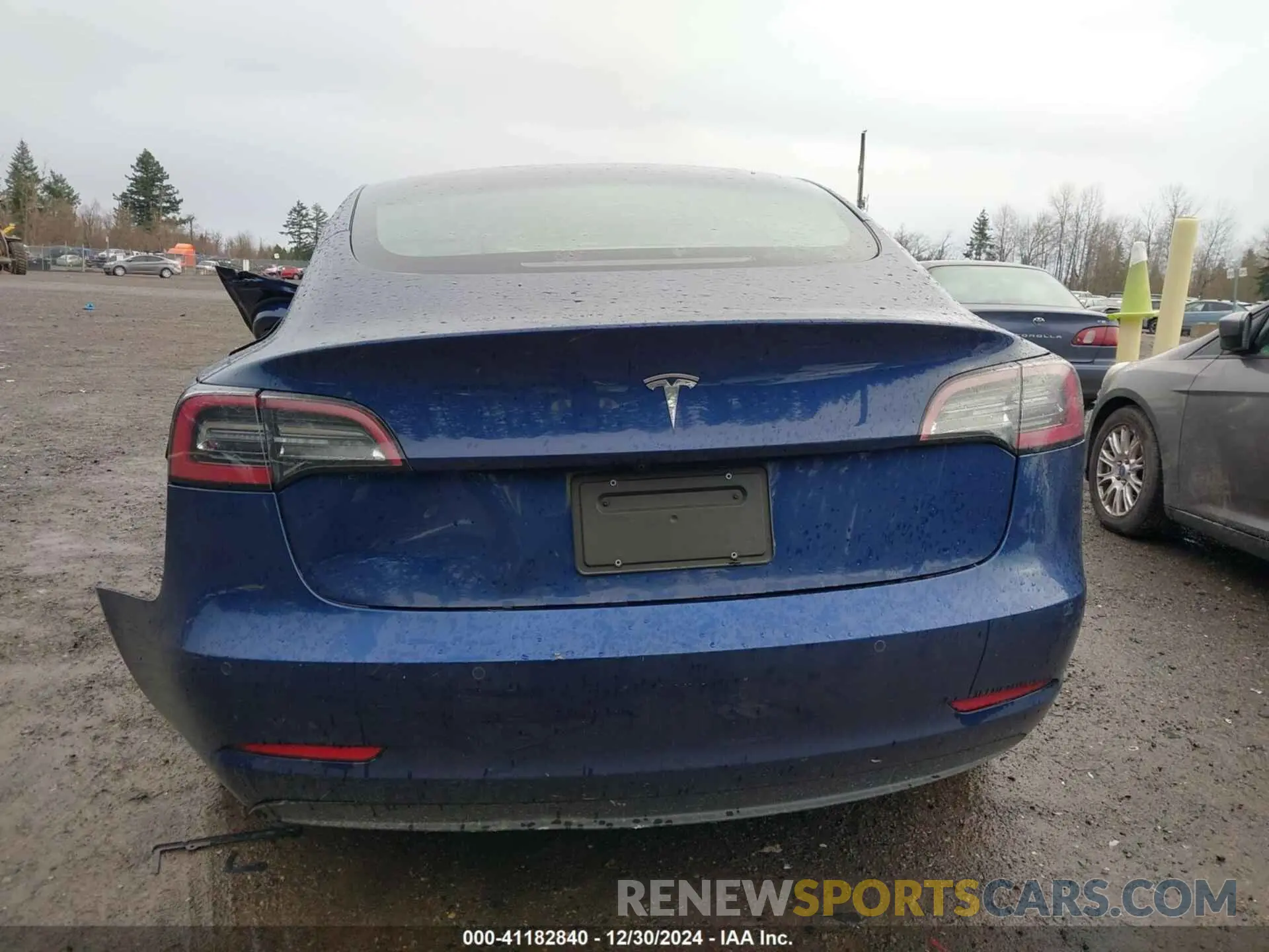 15 fotografías del automóvil dañado 5YJ3E1EA8NF144538 TESLA MODEL 3 2022