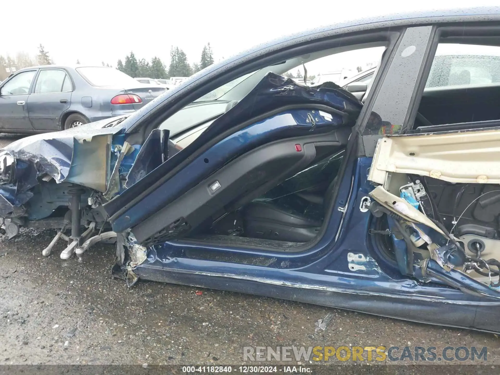 6 fotografías del automóvil dañado 5YJ3E1EA8NF144538 TESLA MODEL 3 2022