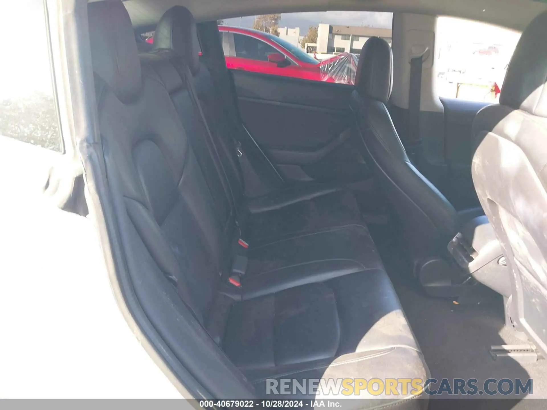 8 fotografías del automóvil dañado 5YJ3E1EA8NF144569 TESLA MODEL 3 2022