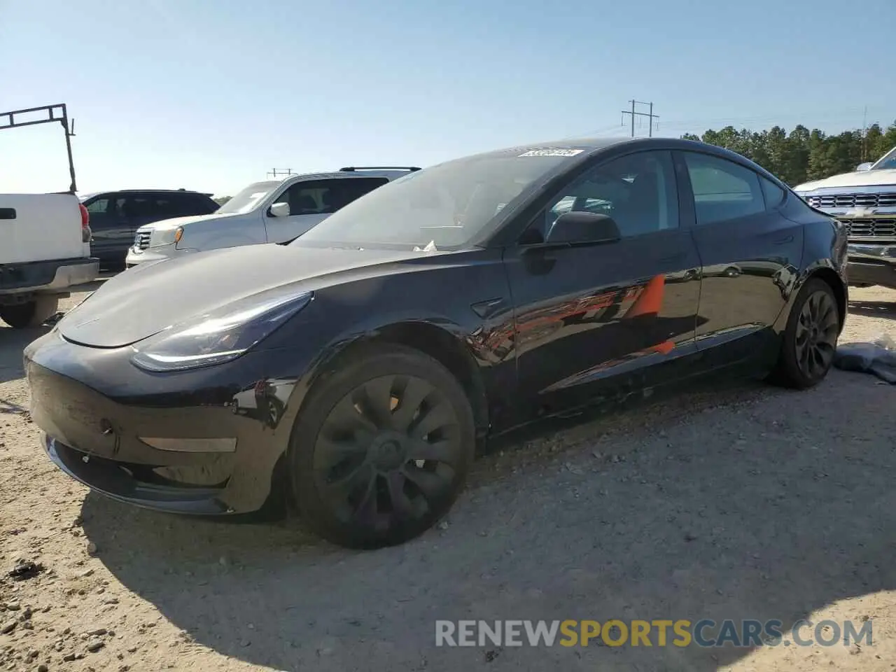 1 fotografías del automóvil dañado 5YJ3E1EA8NF147598 TESLA MODEL 3 2022