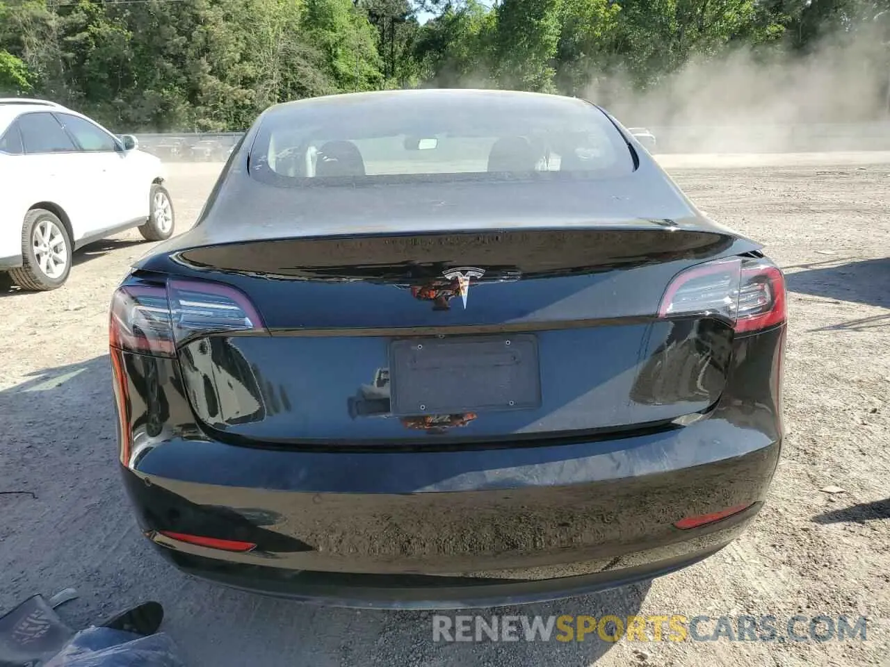 6 fotografías del automóvil dañado 5YJ3E1EA8NF147598 TESLA MODEL 3 2022